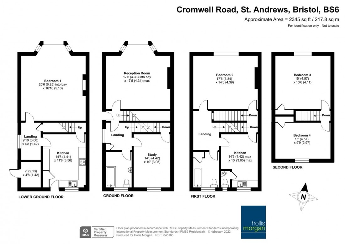 Floorplan for Cromwell Road, St. Andrews