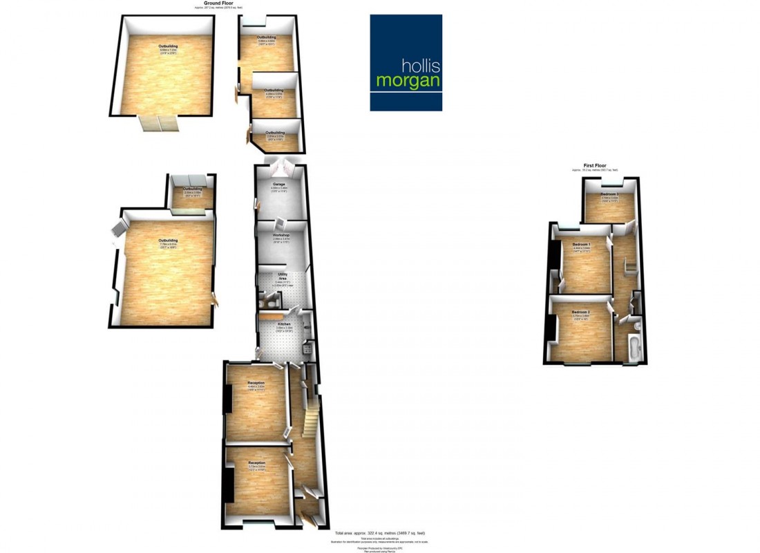 Floorplan for Staunton Lane, Whitchurch, Bristol