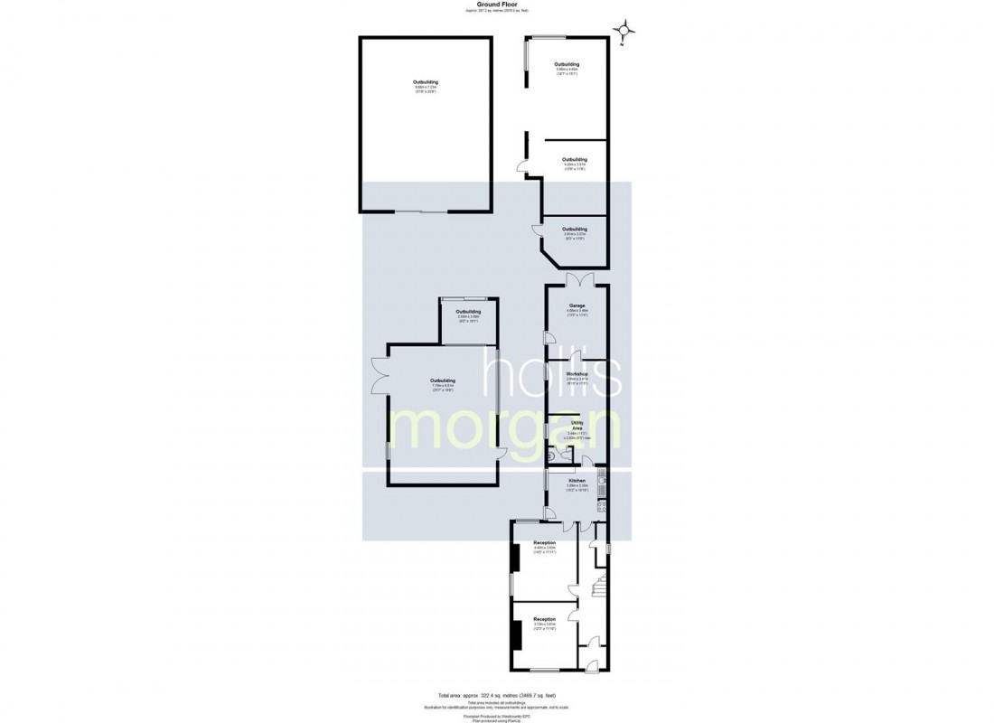 Floorplan for Staunton Lane, Whitchurch, Bristol