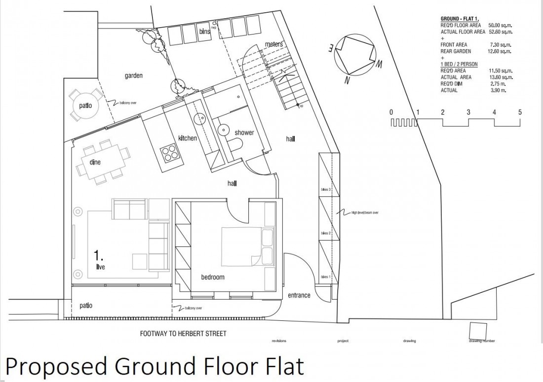 Floorplan for PLANNING GRANTED - 3 FLATS