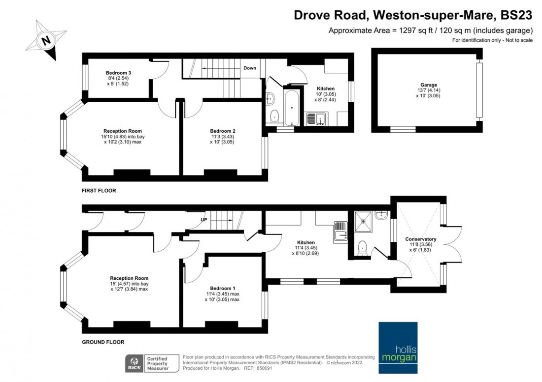 Floorplan for 2 x FLATS FOR UPDATING - WSM