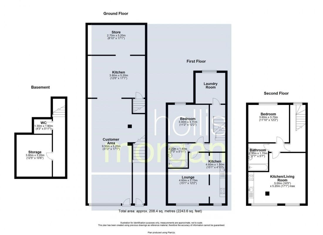 Floorplan for RETAIL | 2 X 1 BEDS | EASTON