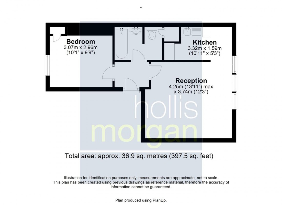 Floorplan for FLAT FOR UPDATING - BATH