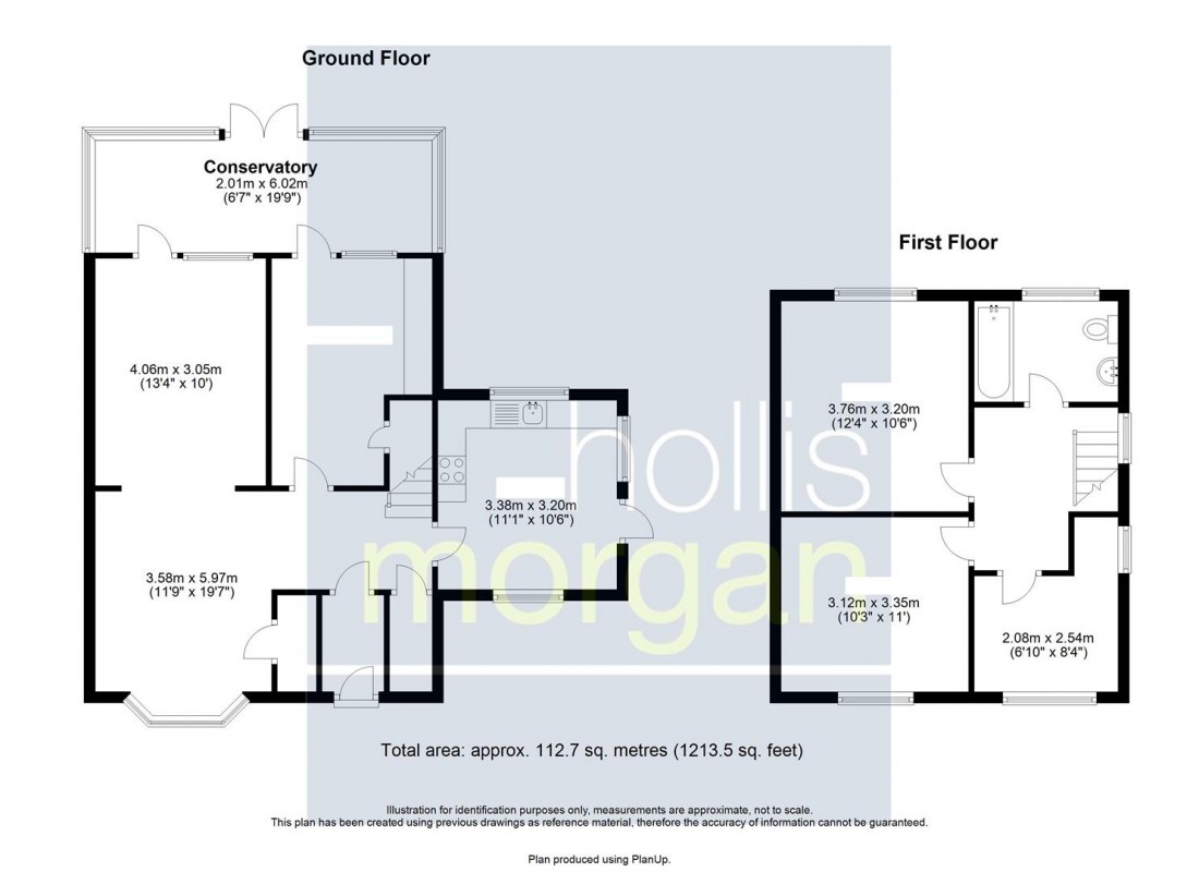 Floorplan for DETACHED ON CORNER PLOT | WSM