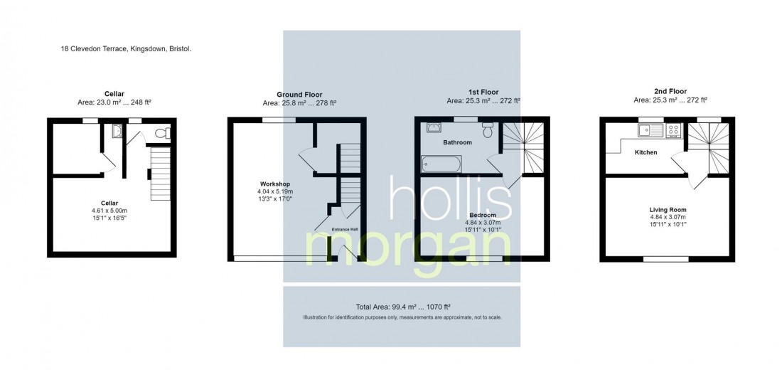 Floorplan for SHOP + FLAT - KINGSDOWN