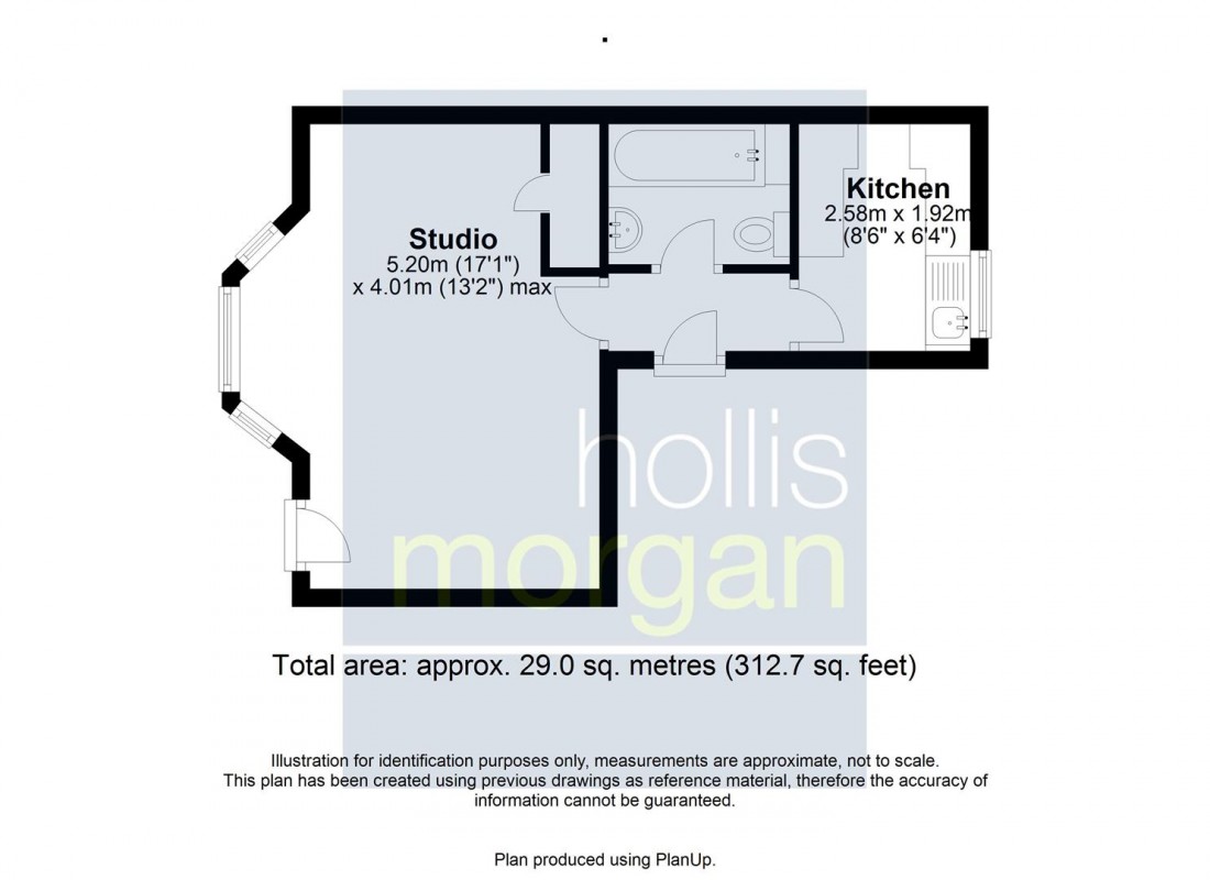 Floorplan for FLAT FOR UPDATING - KINGSDOWN