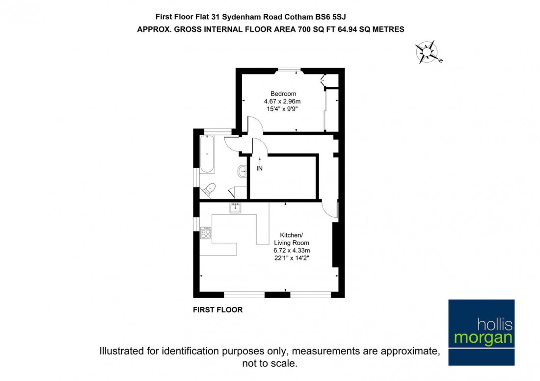 Floorplan for Sydenham Road, Cotham