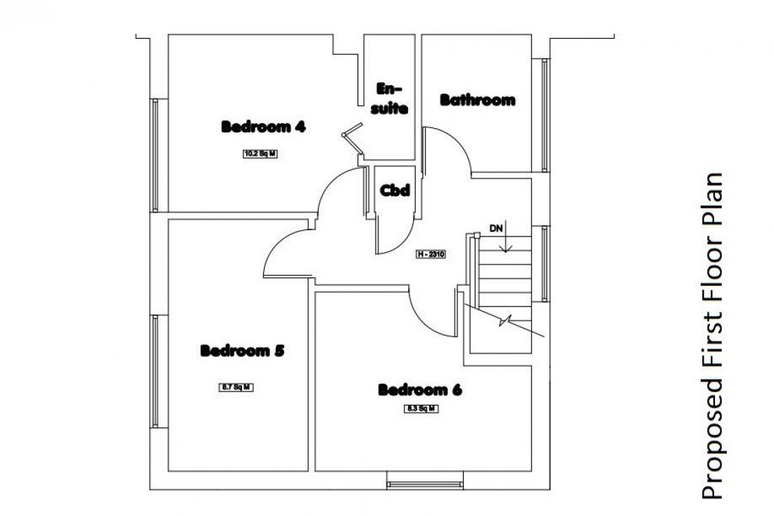 Floorplan for HMO | £35K | BS5