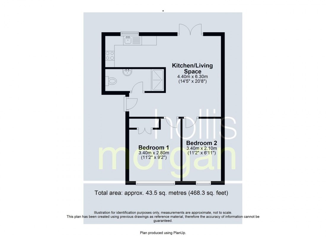 Floorplan for FLAT | BS6