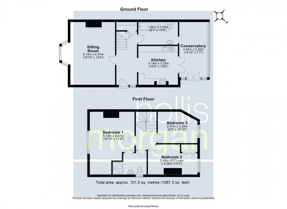 Floorplan for HOUSE FOR UPDATING | BISHOPSTON
