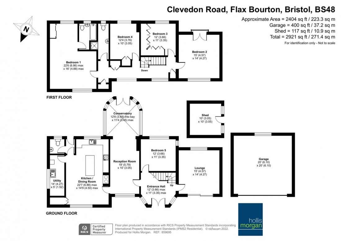 Floorplan for Clevedon Road, Flax Bourton