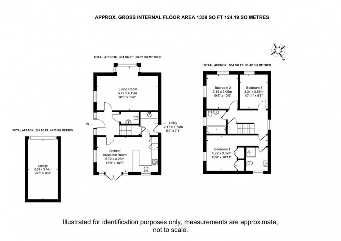 Floorplan for Mustoe Road, Frenchay