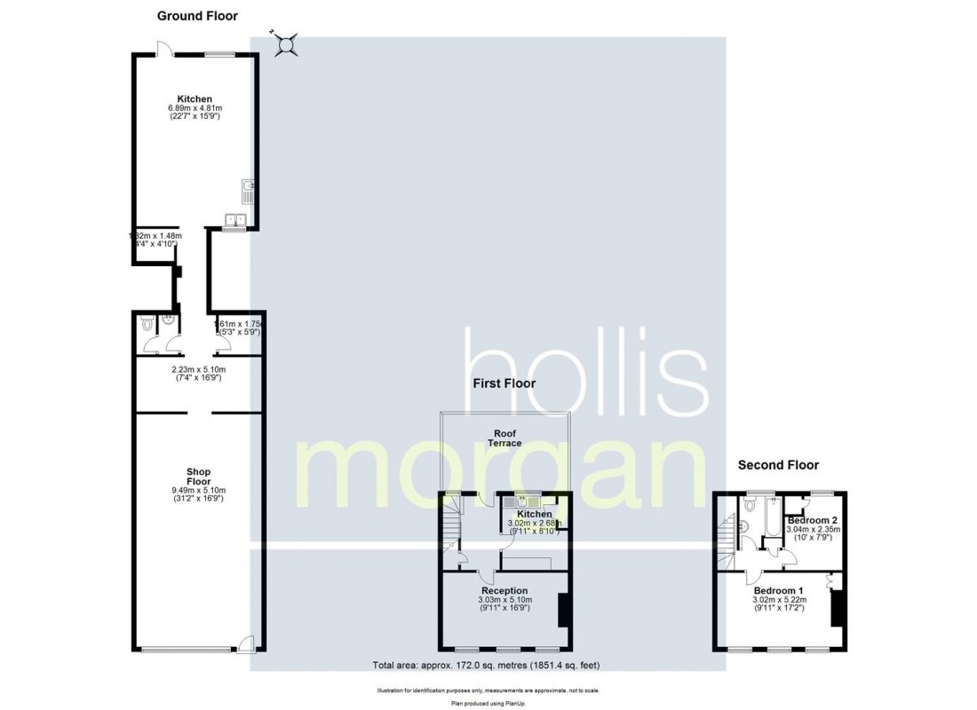 Floorplan for FREEHOLD FLAT + SHOP | BS10