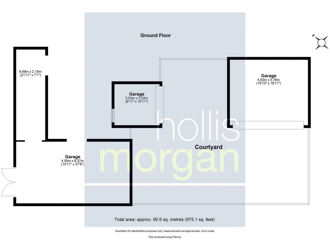 Floorplan for LAND & GARAGES | BS15