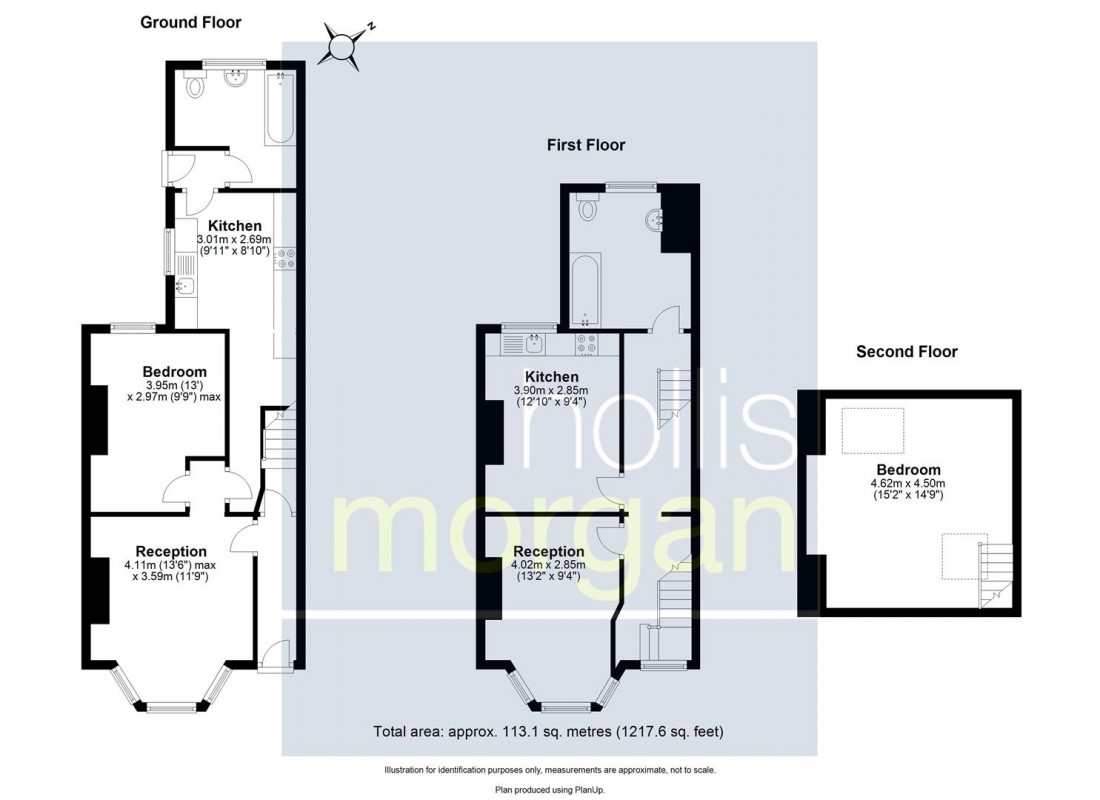 Floorplan for 2 X FLATS | BS4