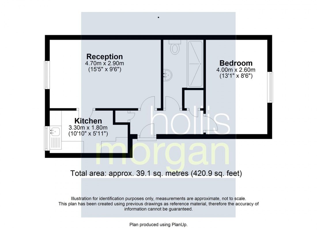 Floorplan for FLAT FOR UPDATING | FROME