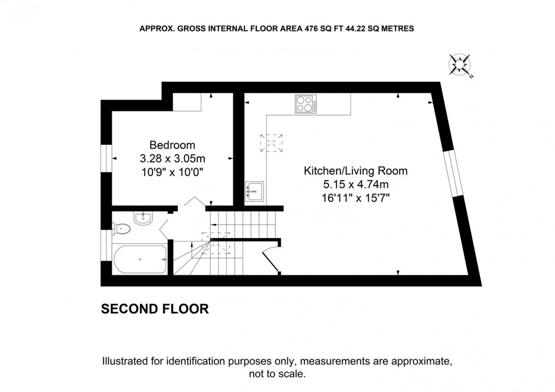 Floorplan for Upper Maudlin Street, City Centre