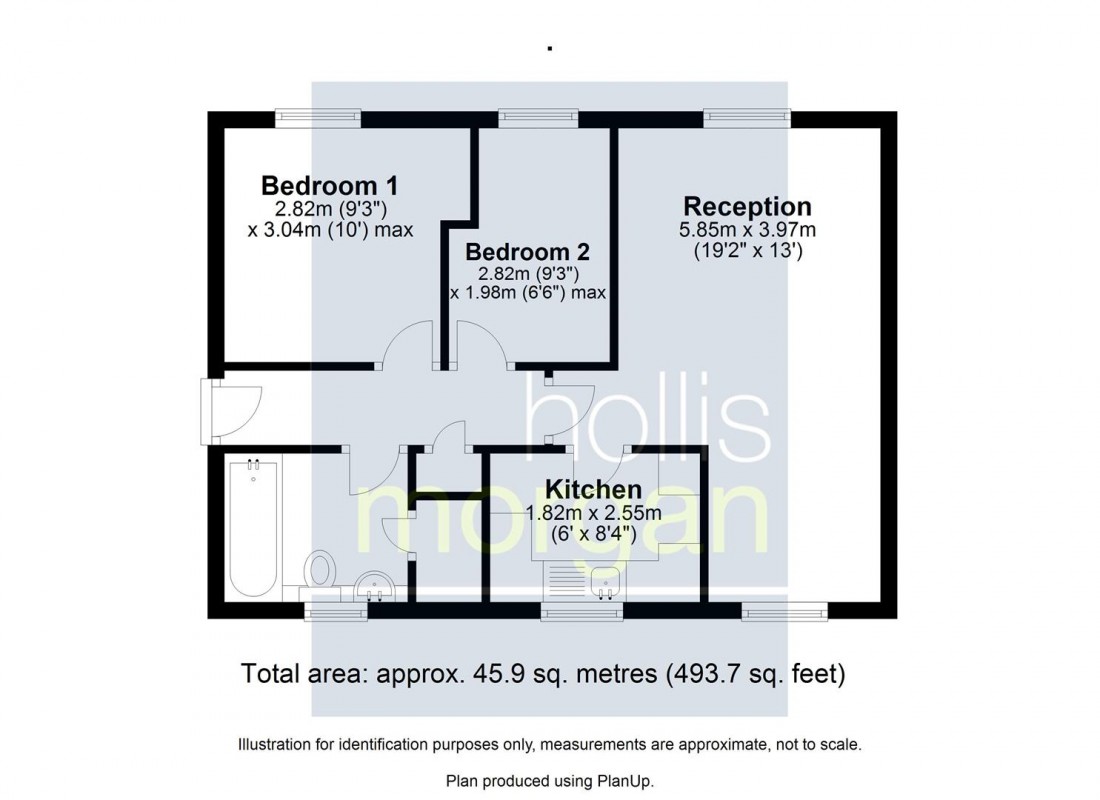 Floorplan for FLAT FOR UPDATING - REDCLIFFE