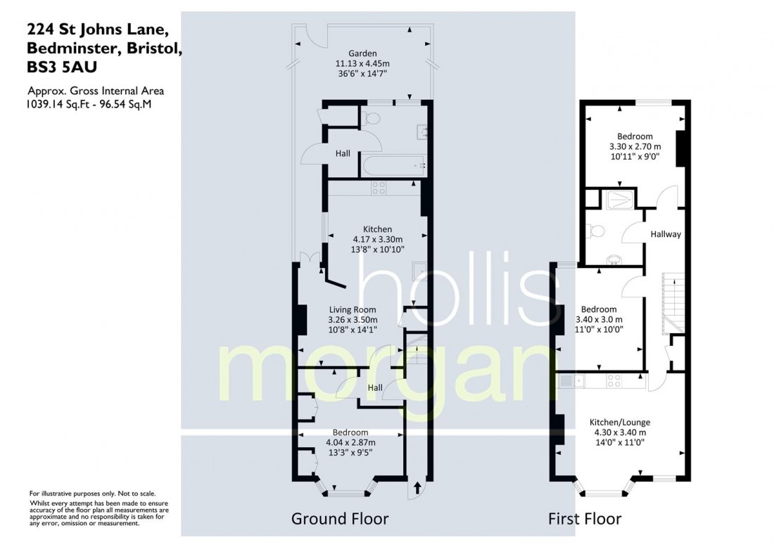 Floorplan for FREEHOLD | 2 FLATS | BS3