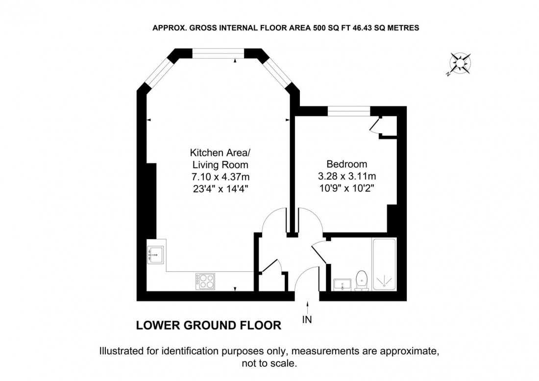 Floorplan for Belgrave Road, Clifton