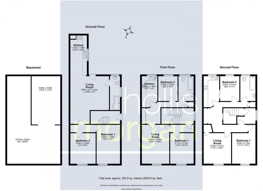 Floorplan for HOUSE | 3 FLATS | DOUBLE WIDTH YARD
