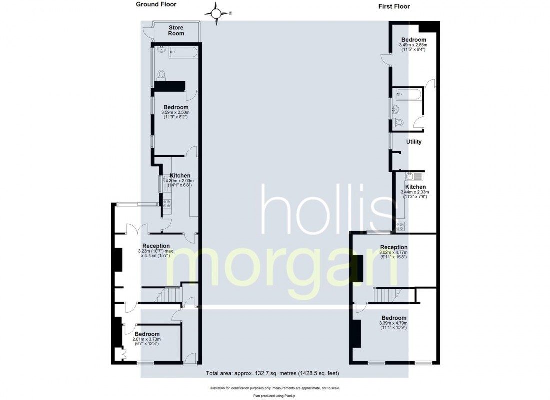 Floorplan for 2 X FLATS | UPDATING | WSM