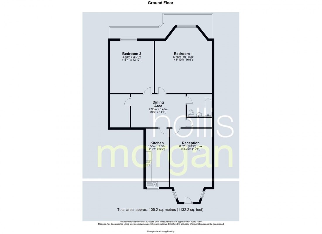 Floorplan for Redland Road, Redland