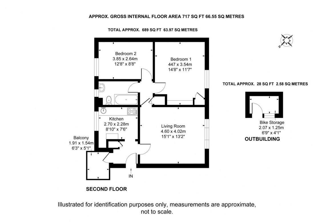 Floorplan for Wellington Terrace, Clifton