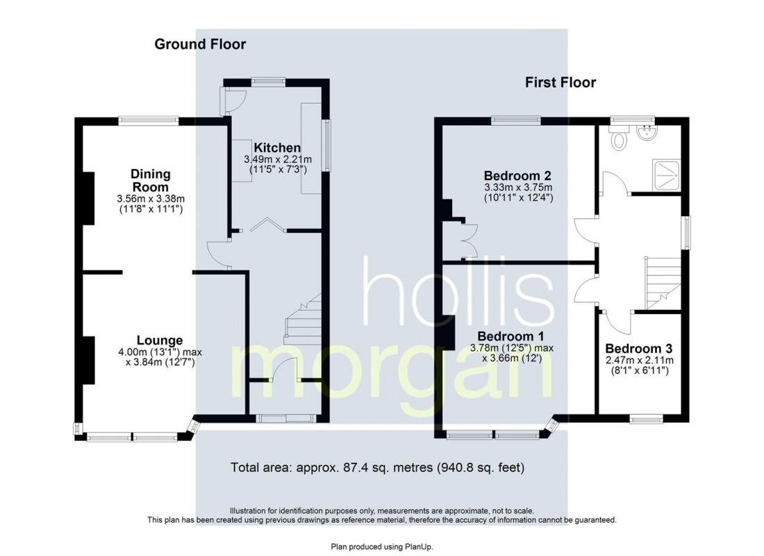 Floorplan for END OF TERRACE | UPDATING | KINGSWOOD