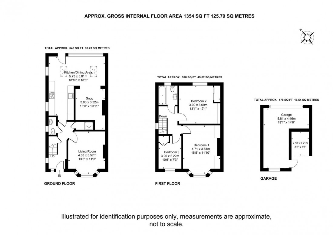 Floorplan for Delvin Road, Westbury-On-Trym