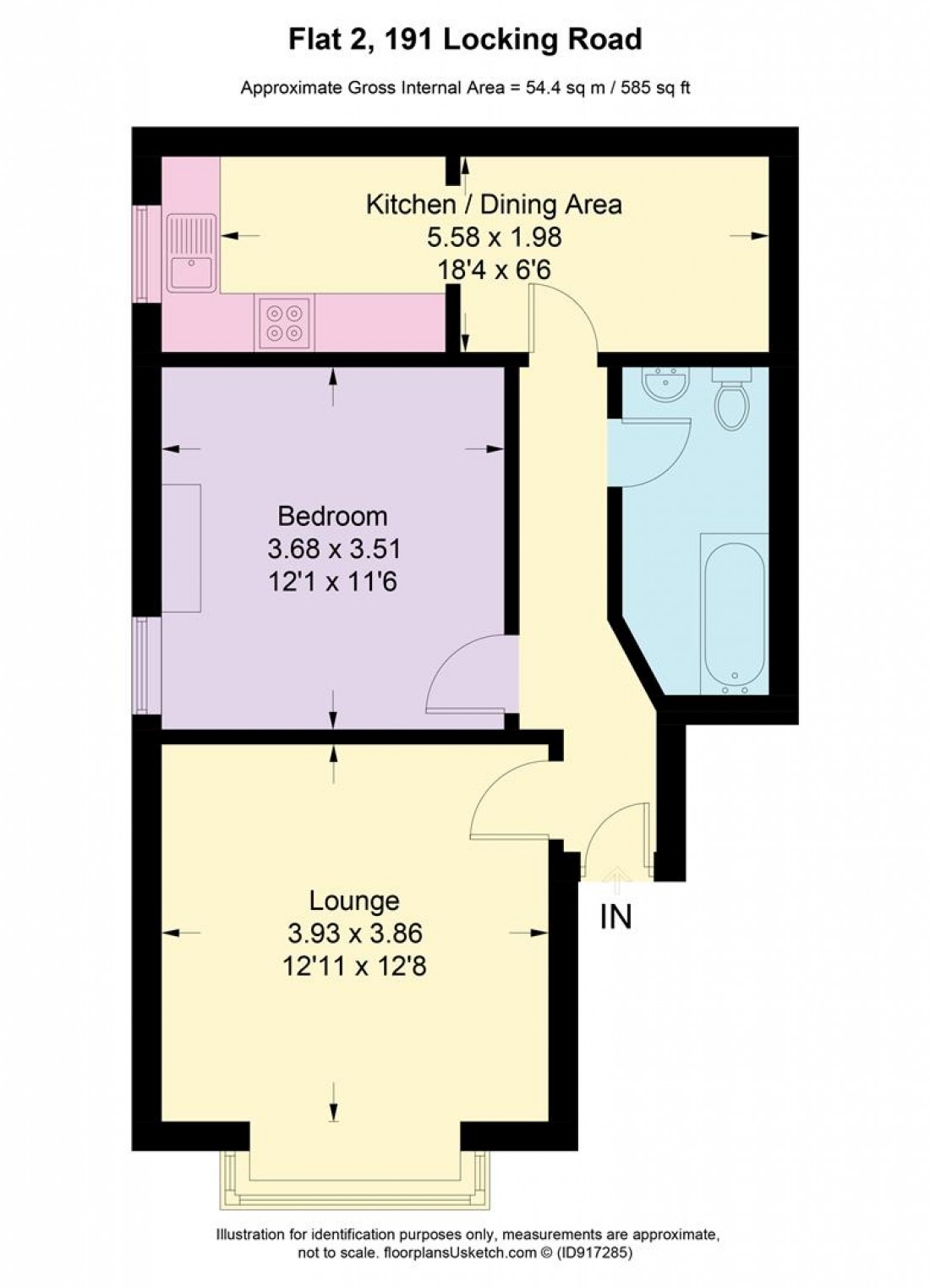 Floorplan for FREEHOLD BLOCK OF 4 FLATS | WSM
