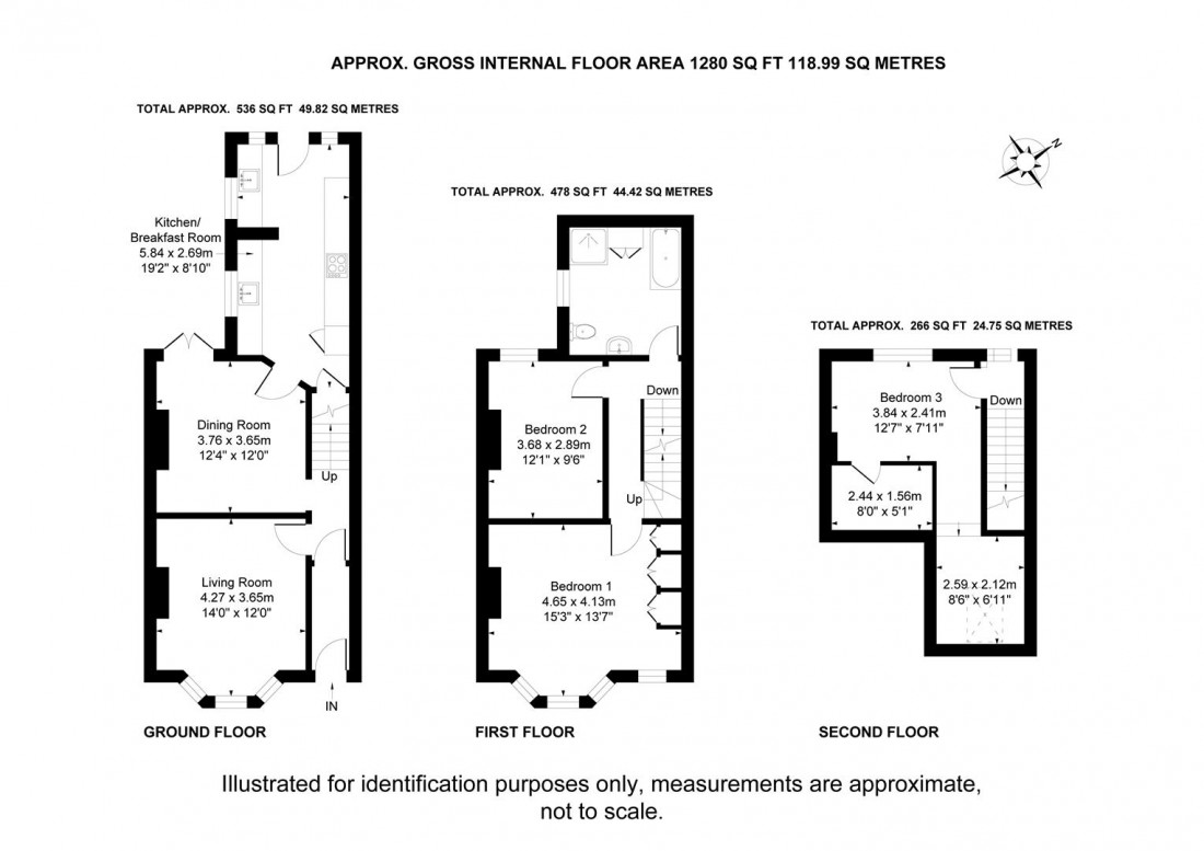Floorplan for Grove Park Avenue, Brislington