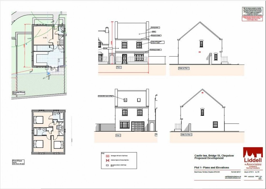 Floorplan for PLANNING | 4 X HOUSES | CHEPSTOW