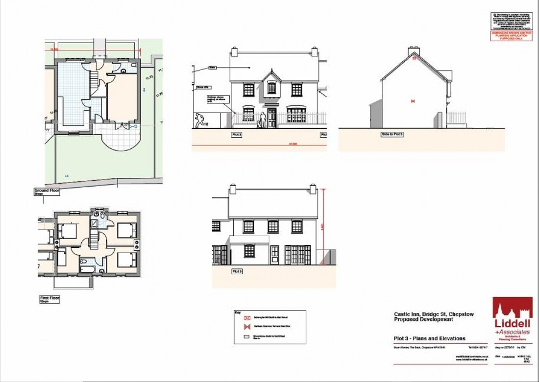 Floorplan for PLANNING | 4 X HOUSES | CHEPSTOW