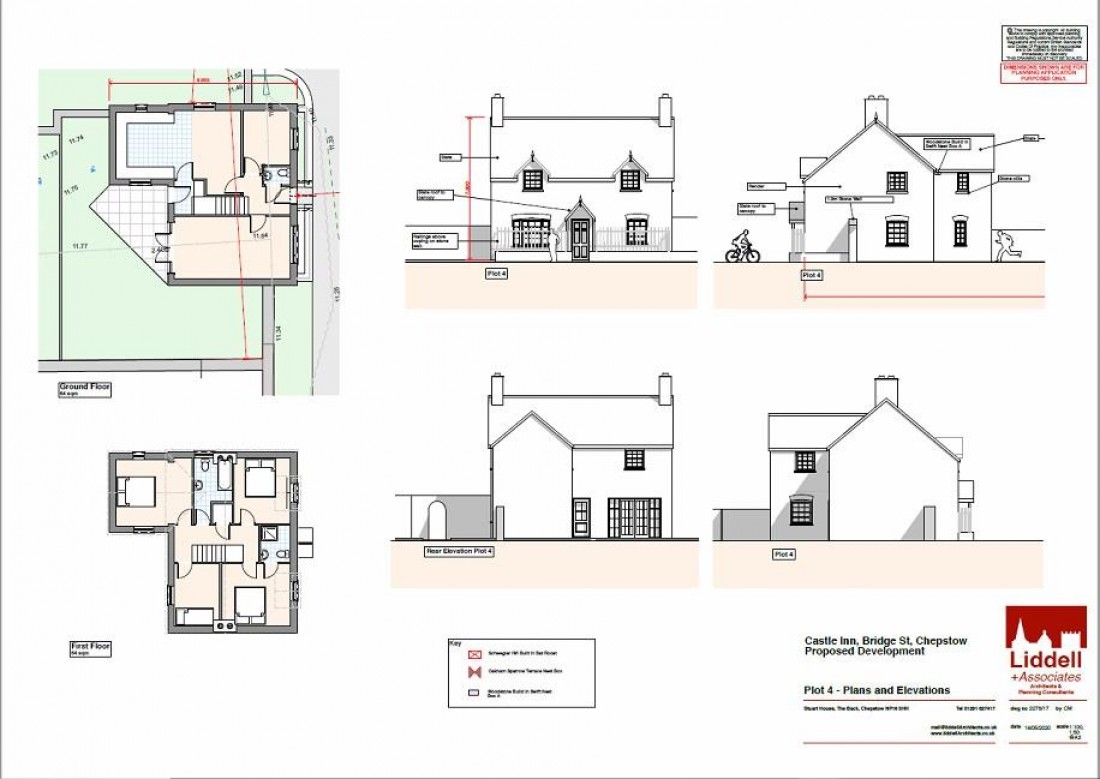 Floorplan for PLANNING | 4 X HOUSES | CHEPSTOW