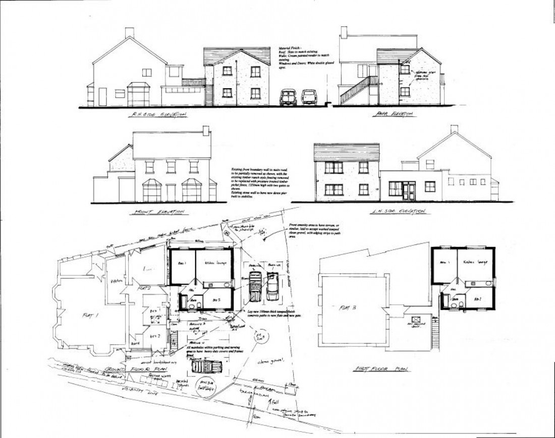 Floorplan for DETACHED | 3 FLATS | PLANNING | GL16