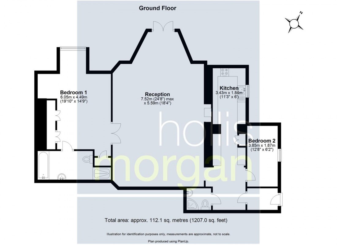 Floorplan for The Avenue, Sneyd Park