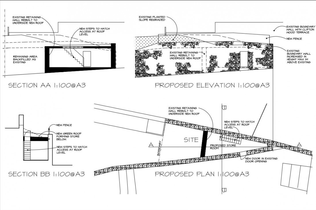 Floorplan for GARDEN + STORAGE | BS8