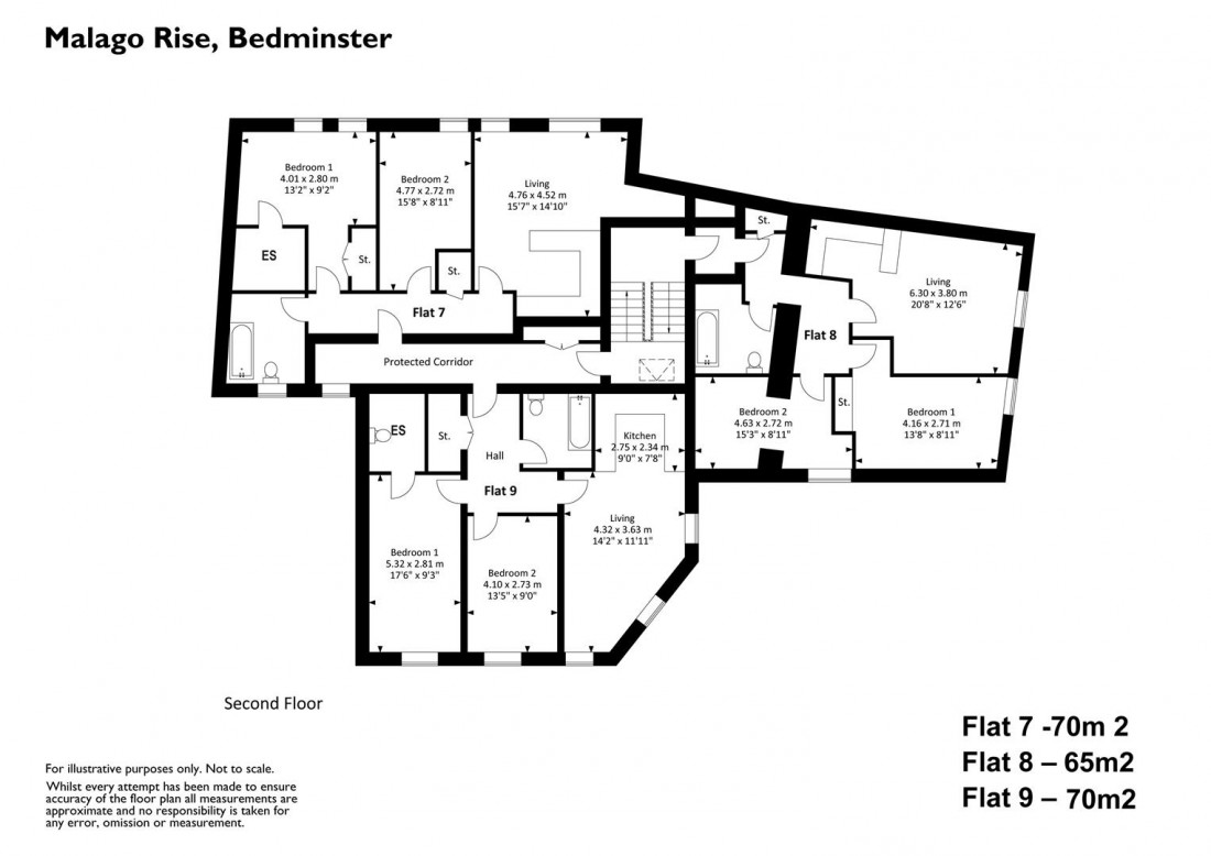 Floorplan for Malago Rise, Bedminster