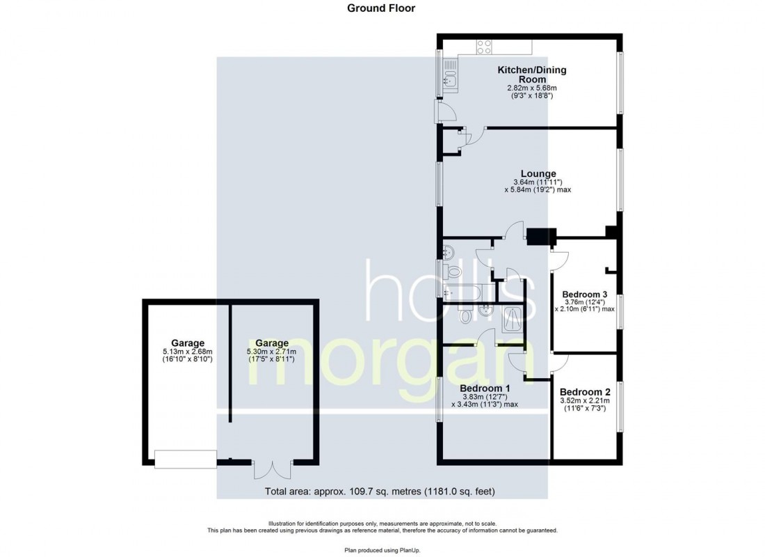 Floorplan for DETACHED | 100m TO BEACH | BREAN