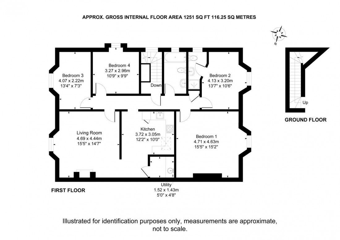 Floorplan for College Road, Clifton