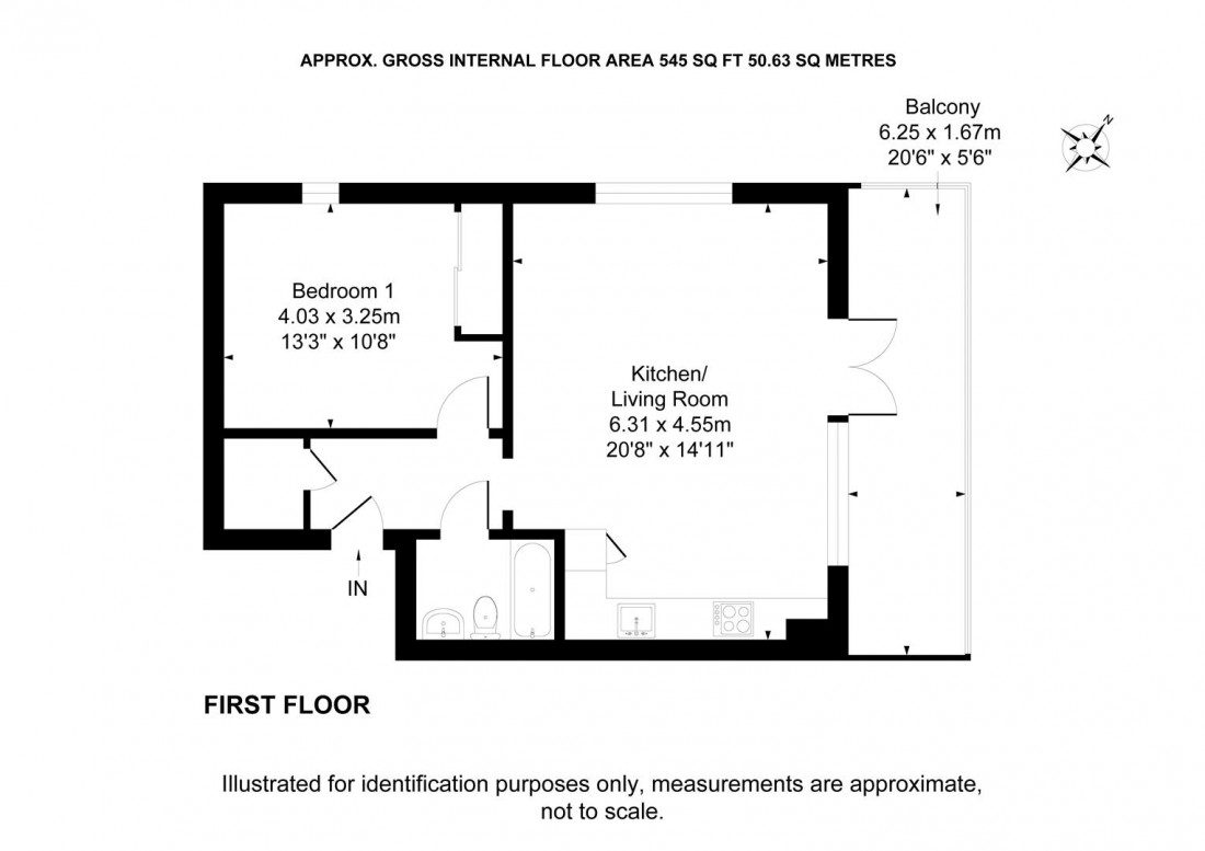 Floorplan for Brighton Mews, Clifton