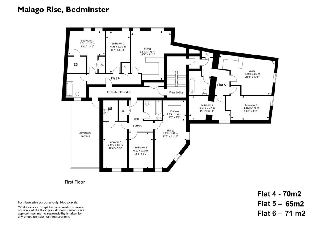 Floorplan for Malago Rise, Bedminster