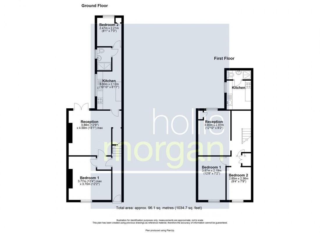 Floorplan for 2 X FLATS | UPDATING | BS5