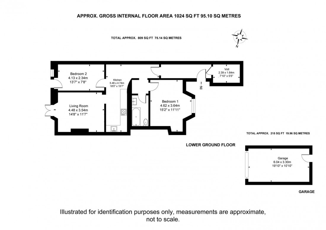 Floorplan for Oakfield Road, Clifton