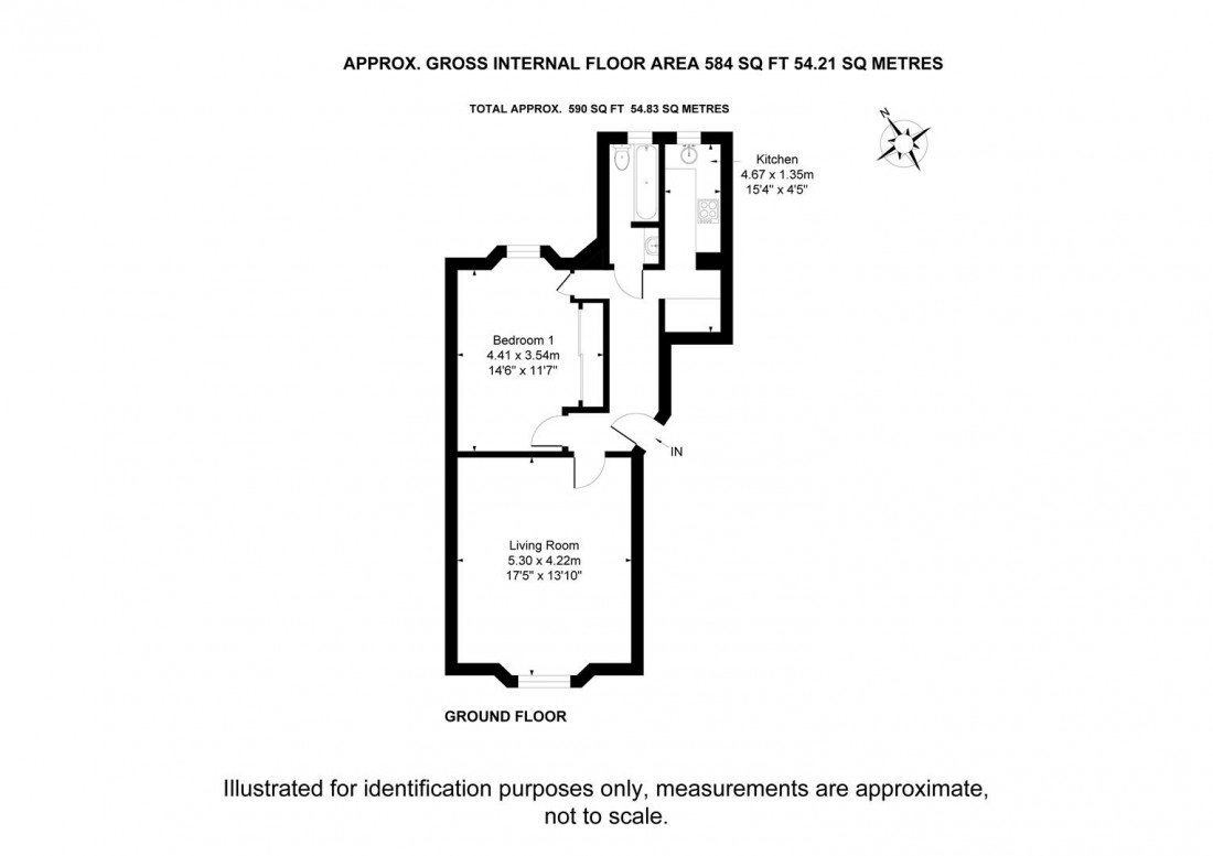 Floorplan for Frederick Place, Clifton