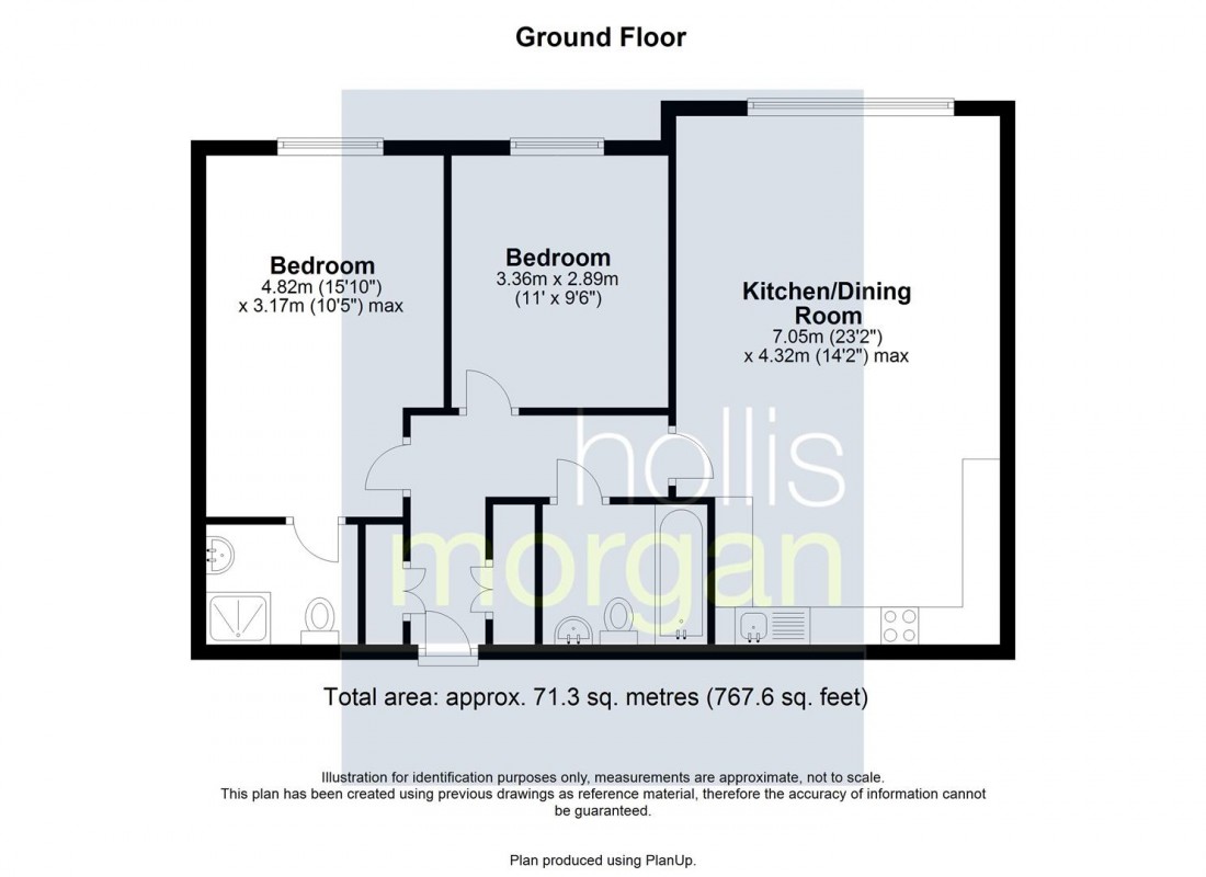 Floorplan for VACANT FLAT | BS3