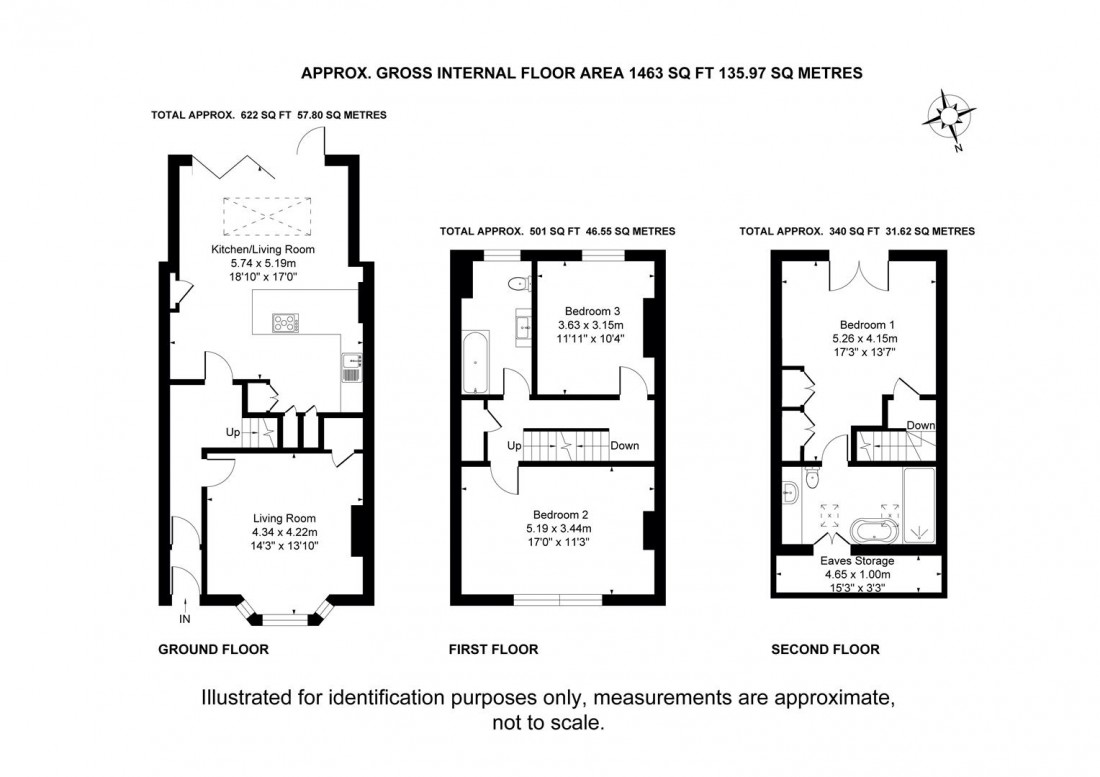 Floorplan for Wolseley Road, Bishopston