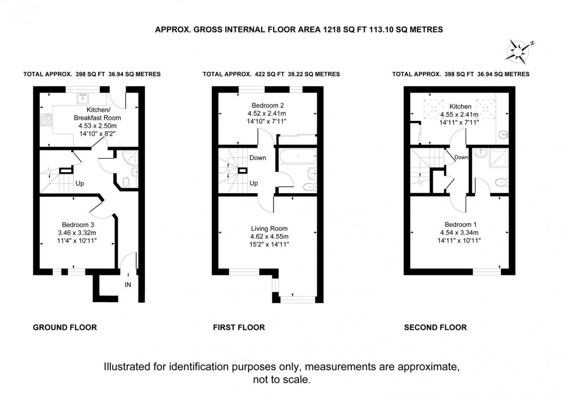 Floorplan for Dirac Road, Ashley Down