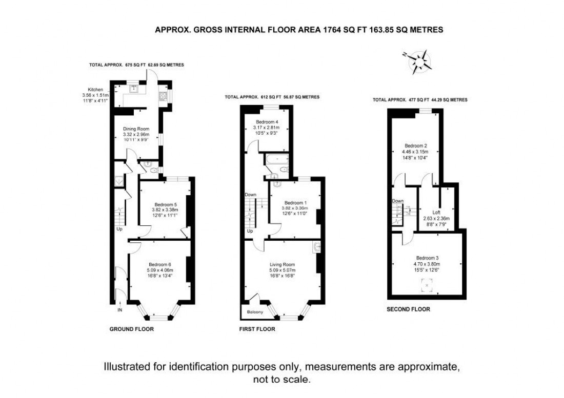 Floorplan for Oldfield Place, Hotwells